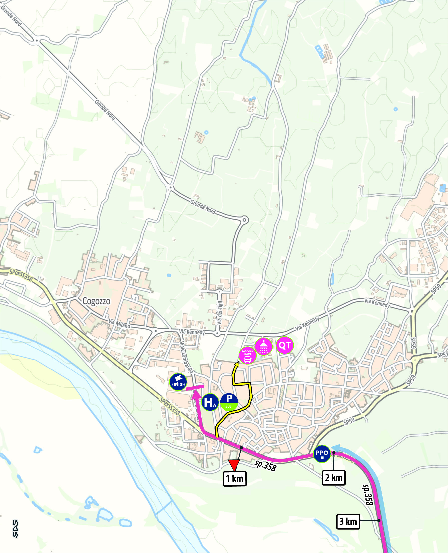 Arrivo/Finish Tappa 9 Giro-E 2025
